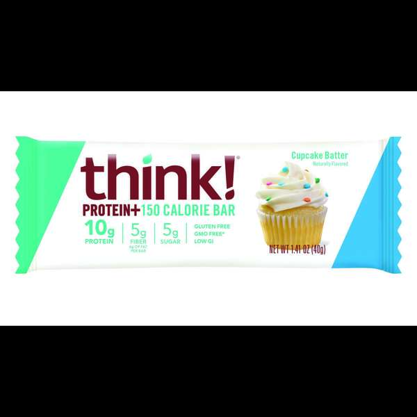 Thinkthin thinkThin Cupcake Batter Protein Bar 1.41 oz. Bar, PK120 1095970